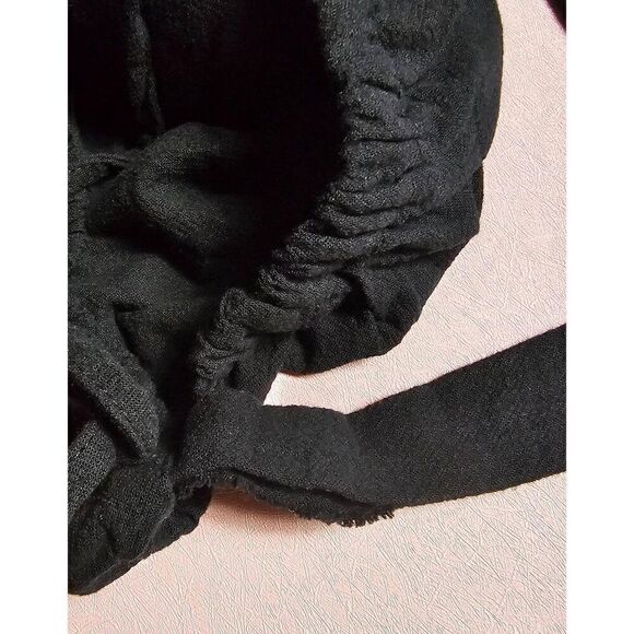 Universal Thread Black Peplum Top 4X - Picture 3 of 3